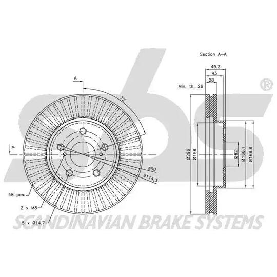 1815204592 - Brake Disc 