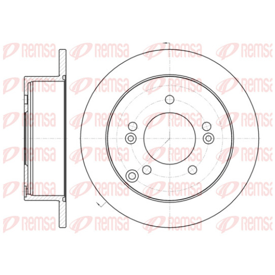 61399.00 - Brake Disc 