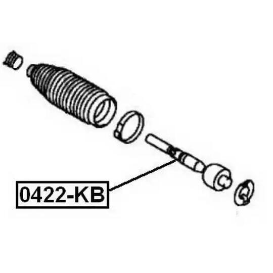 0422-KB - Tie Rod Axle Joint 