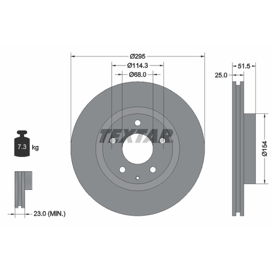 92267603 - Brake Disc 