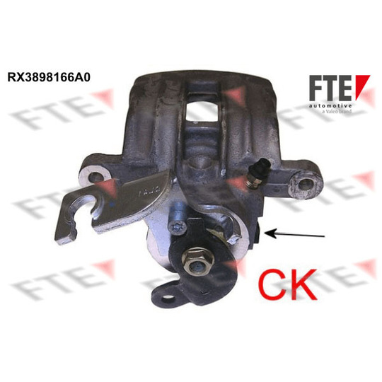 RX3898166A0 - Brake Caliper 