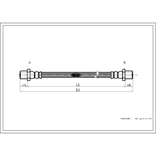 19032589 - Brake Hose 