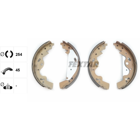 91063600 - Brake Shoe Set 