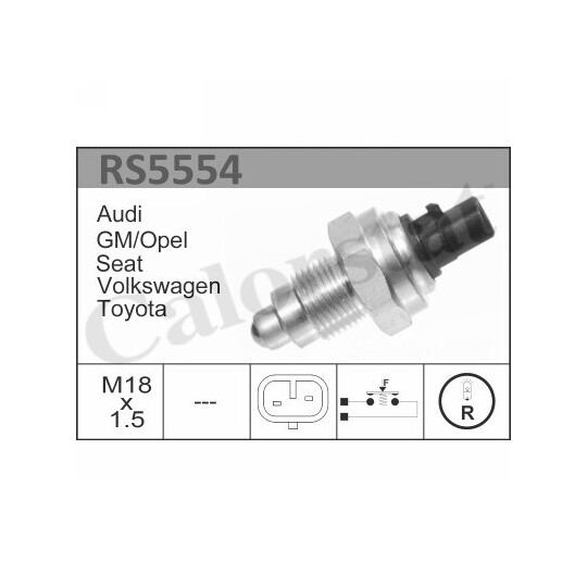 RS5554 - Switch, reverse light 