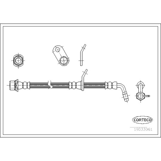 19033061 - Brake Hose 