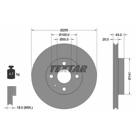 92115600 - Brake Disc 