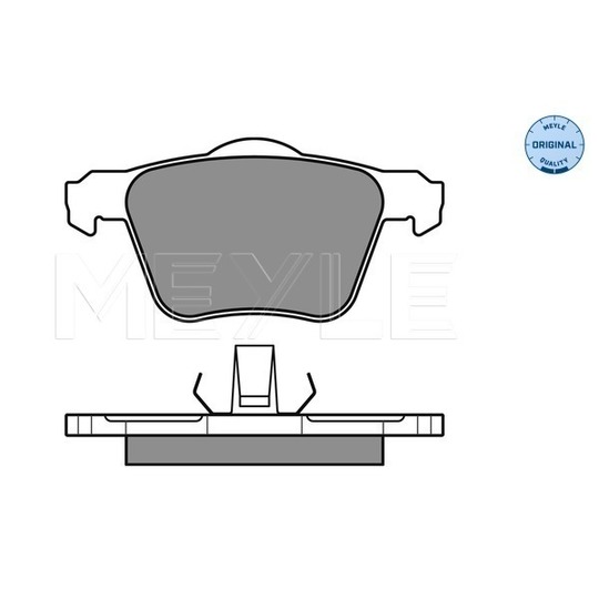 025 241 4119 - Brake Pad Set, disc brake 