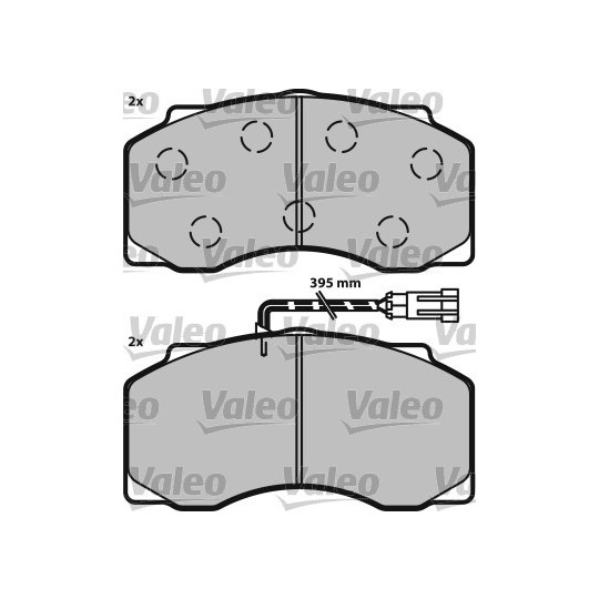 541674 - Brake Pad Set, disc brake 