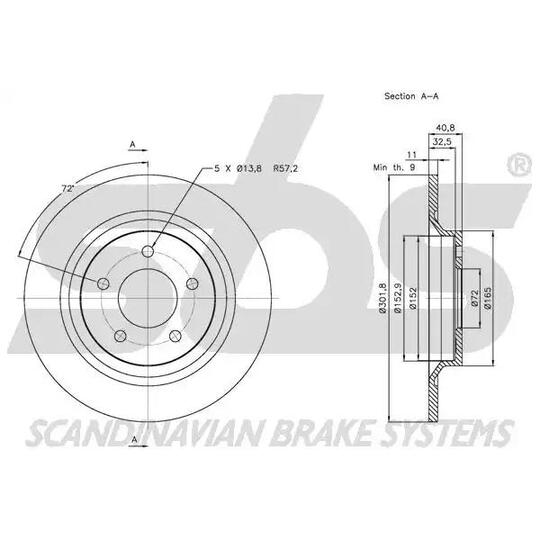 1815203261 - Brake Disc 