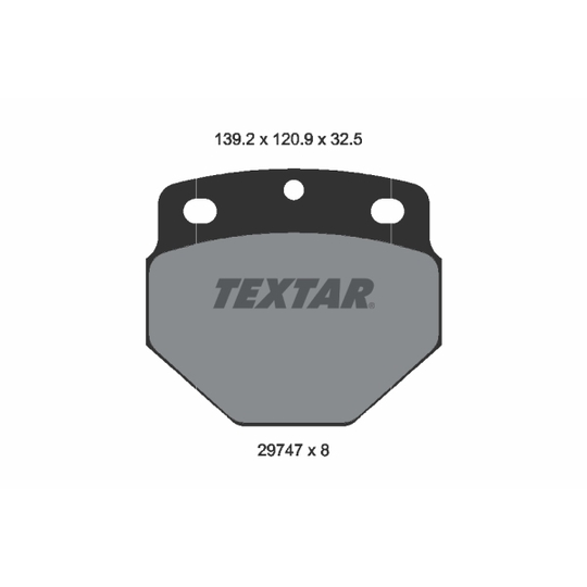2974703 - Brake Pad Set, disc brake 
