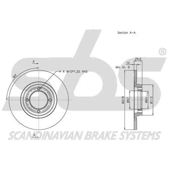1815204503 - Brake Disc 
