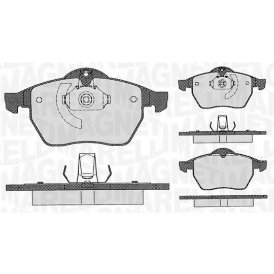 363916060360 - Brake Pad Set, disc brake 