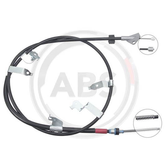 K17293 - Cable, parking brake 