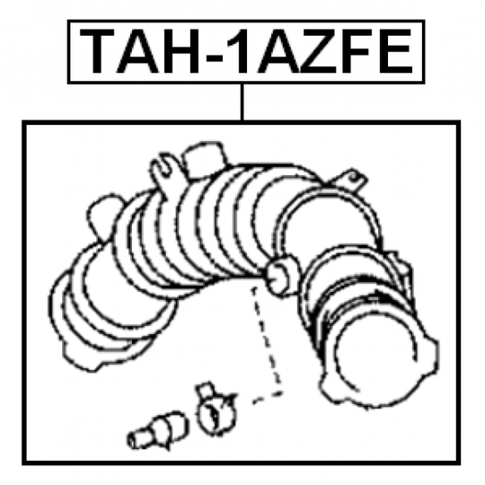 TAH-1AZFE - Putkijohto 