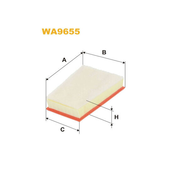 WA9655 - Air filter 