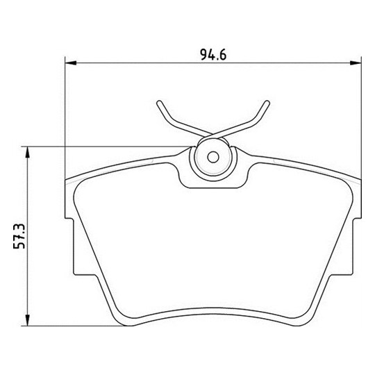 363710201390 - Brake Pad Set, disc brake 