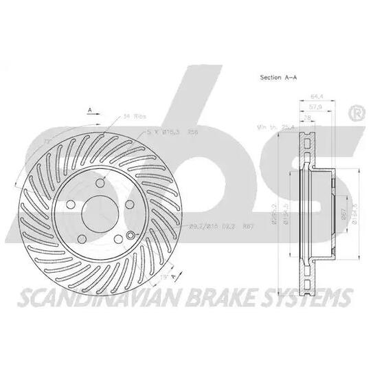 18152033100 - Brake Disc 