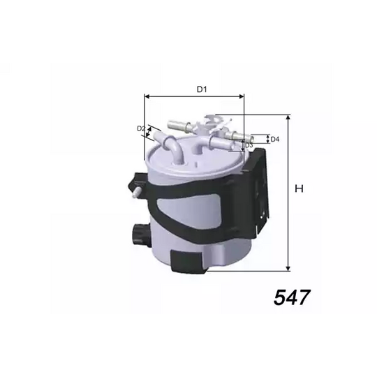 M590 - Fuel filter 