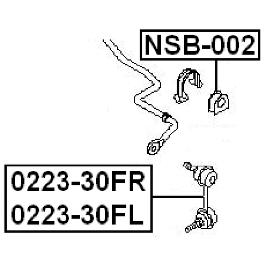 NSB-002 - Stabiliser Mounting 