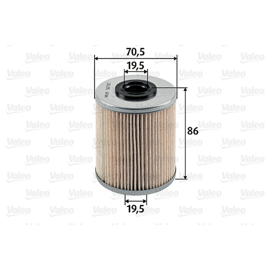 587917 - Fuel filter 