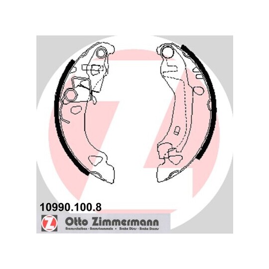 10990.100.8 - Bromsbackar, sats 