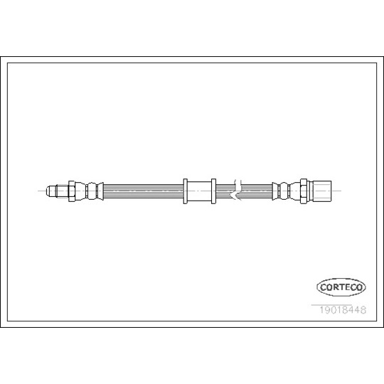 19018448 - Brake Hose 