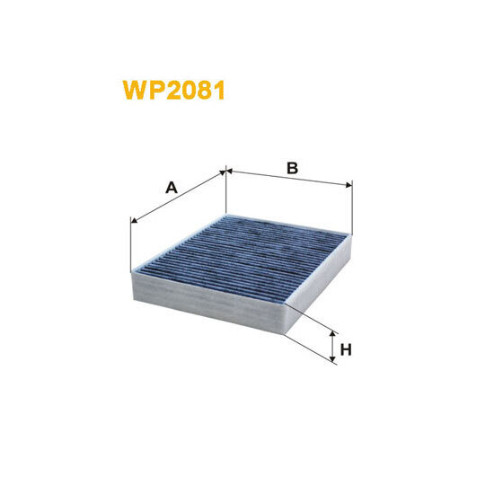 WP2081 - Filter, interior air 