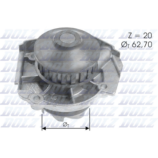 S361 - Water pump 