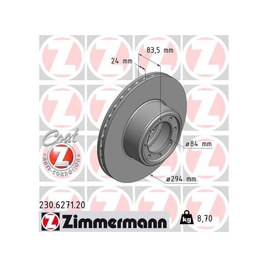 230.6271.20 - Brake Disc 