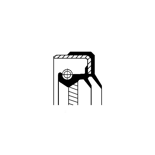 01034640B - Shaft Seal, manual transmission 