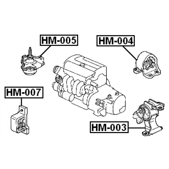 HM-007 - Engine Mounting 