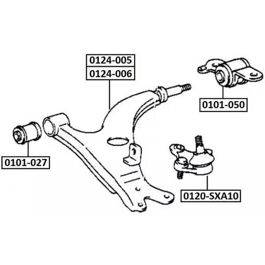 0124-006 - Track Control Arm 