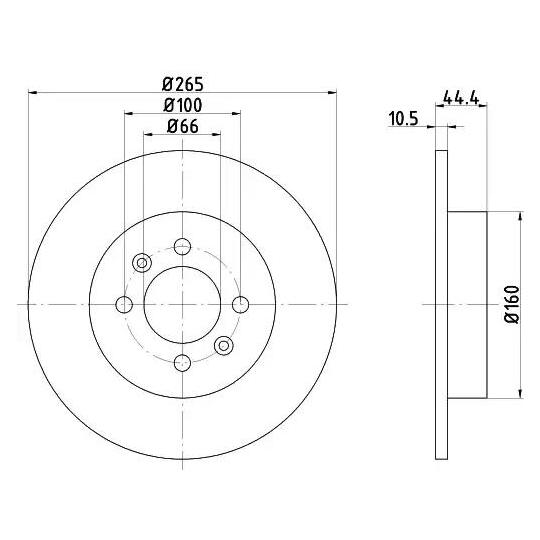 92064900 - Brake Disc 