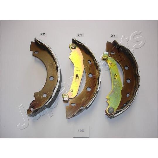 GF-105AF - Brake Shoe Set 