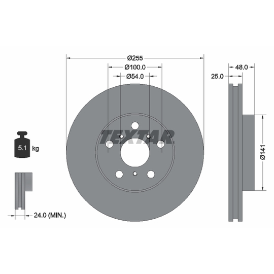 92052900 - Brake Disc 