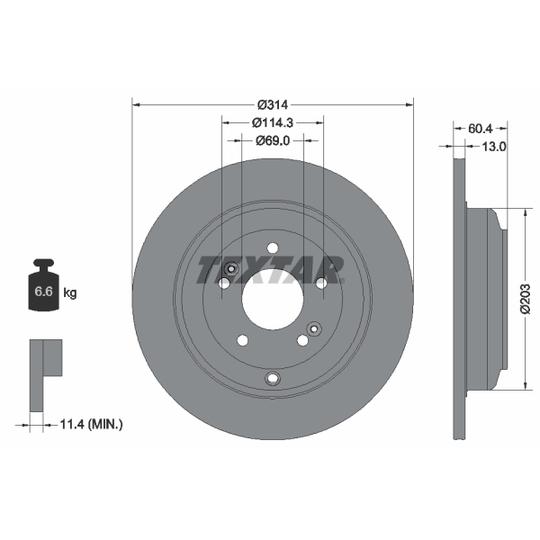 92272903 - Brake Disc 