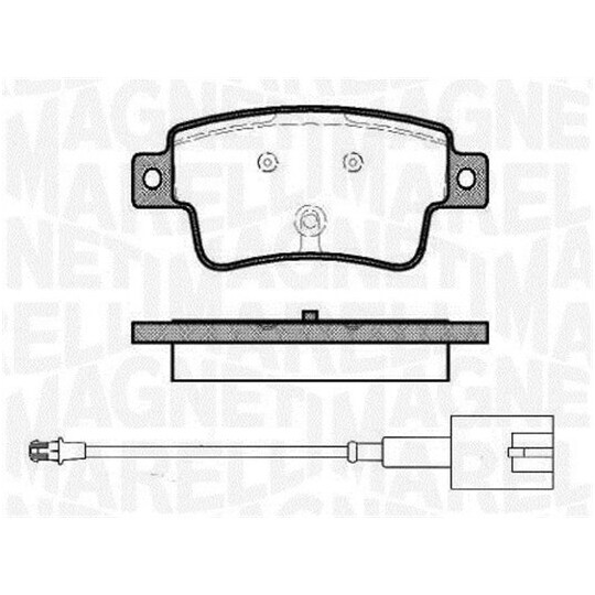 363916060446 - Brake Pad Set, disc brake 