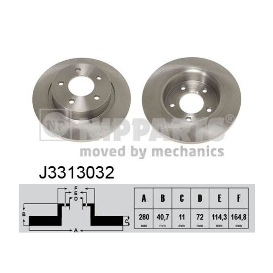 J3313032 - Brake Disc 
