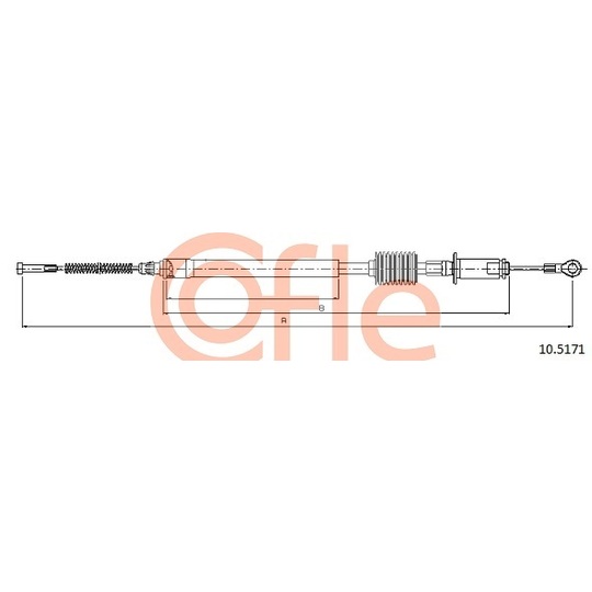 10.5171 - Cable, parking brake 