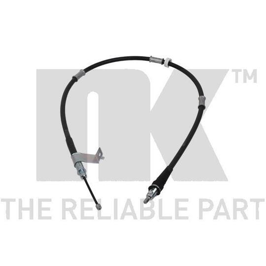 909306 - Cable, parking brake 