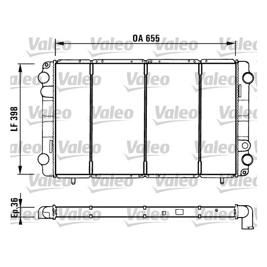 730944 - Radiaator, mootorijahutus 