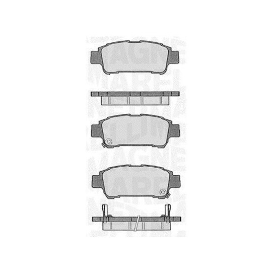 363916060598 - Bromsbeläggssats, skivbroms 