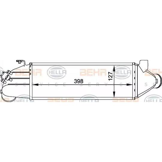 8ML 376 765-021 - Laddluftkylare 