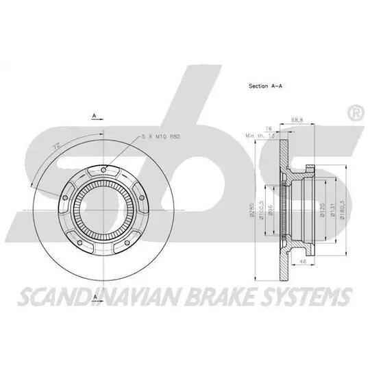 1815202579 - Brake Disc 