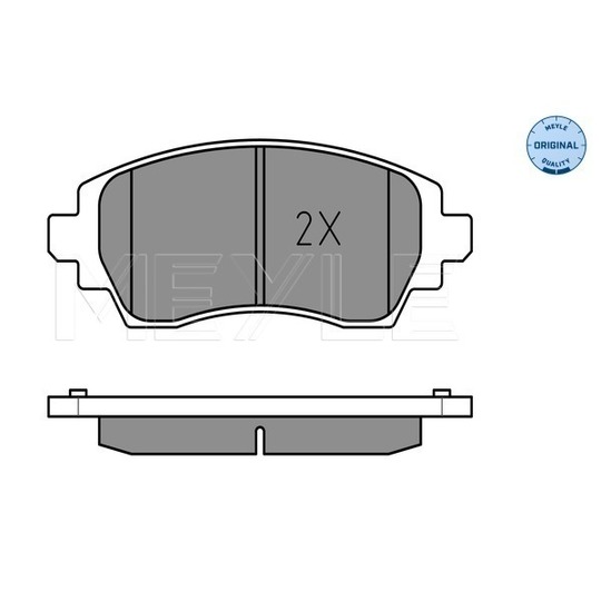 025 230 8818/W - Brake Pad Set, disc brake 