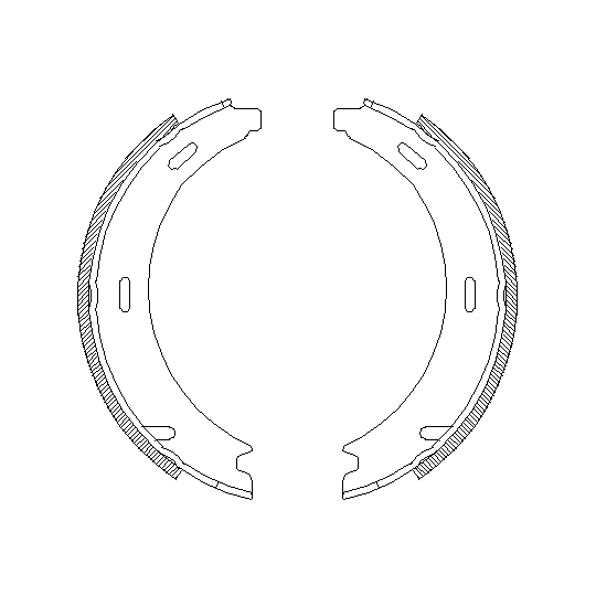 4094.00 - Brake Shoe Set 