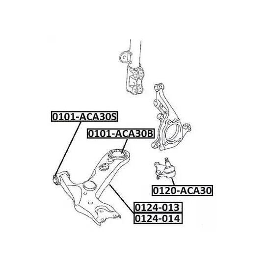 0124-014 - Track Control Arm 