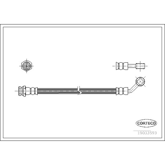 19033593 - Brake Hose 