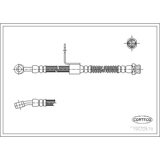 19032679 - Brake Hose 