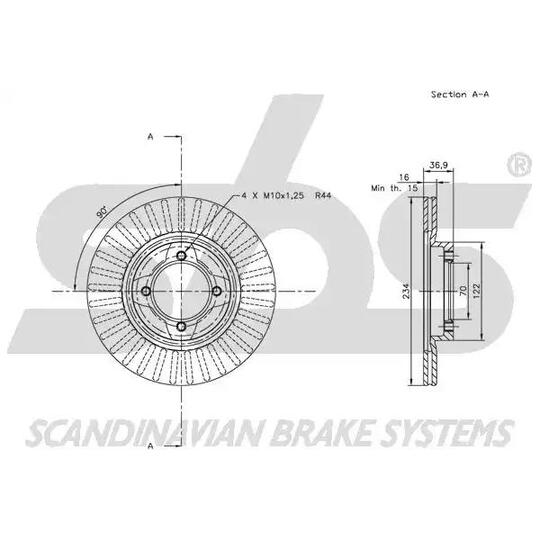 1815205110 - Brake Disc 